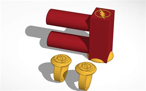 3d Design The Flash Ring Tinkercad