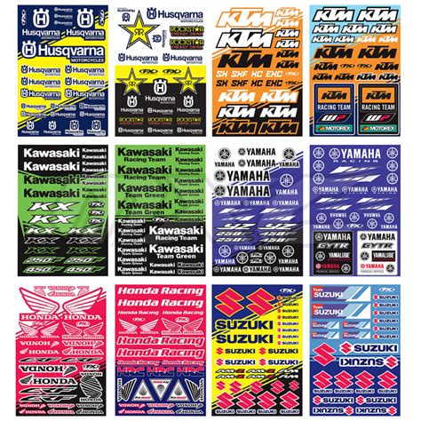 Factory Effex Oem Sticker Sheets Im Motocross Enduro Shop Mxc Gmbh