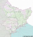 Carte des Alpes-Maritimes - Cartes et plans du département