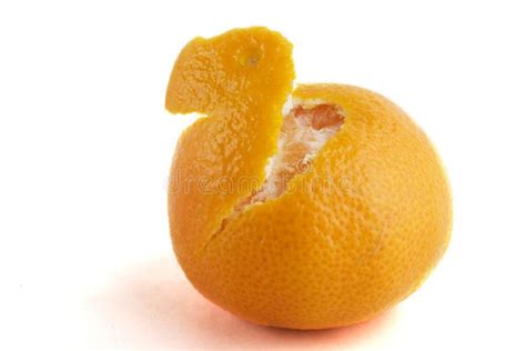 Partly Peeled Orange Stock Image Image Of Item Orange 369213