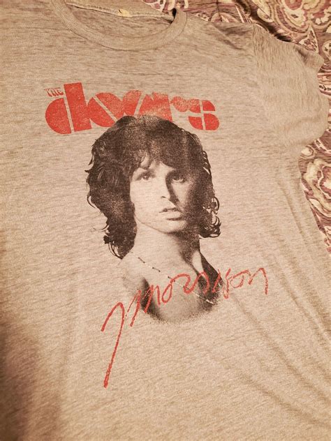 The Doors Jim Morrison Front And Back Signature Singl Gem
