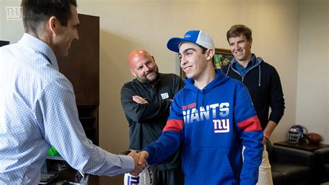 New York Giants On Twitter Sam Your Wish Has Been Granted 💙 Our Wishnj Friend Sam Princes