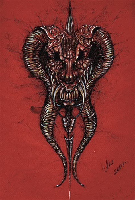 Demon Mask By Allaostrovskaya On Deviantart