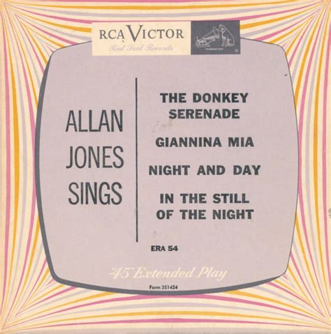 Allan Jones Allan Jones Sings Releases Discogs