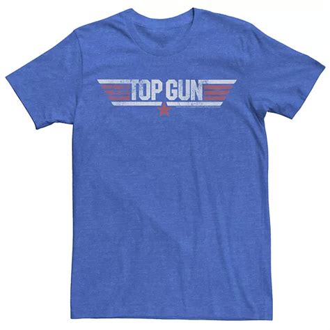 Mens Top Gun Classic Logo Tee