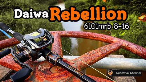 Daiwa Rebellion 6101MRB 8 16 กบการใชงานทวไป YouTube