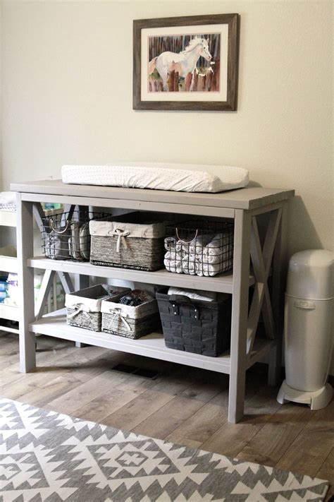 Brilliant Changing Table Storage Ideas Our Bright Side Diy Nursery