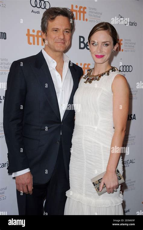 Colin Firth And Emily Blunt Attend The Screening Of Arthur Newman