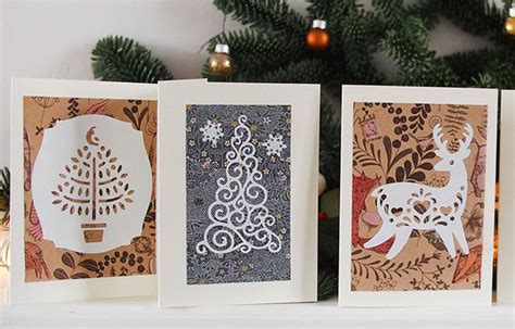 30 Beautiful Diy And Homemade Christmas Card Ideas For 2014 Designbolts