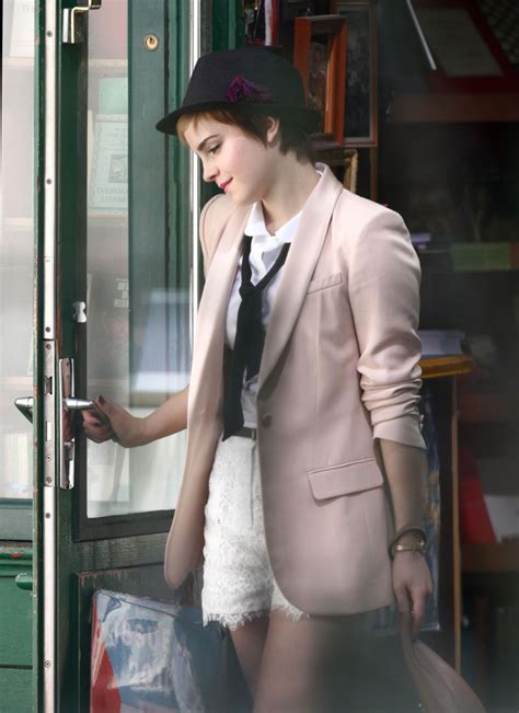 Emma Watson In Paris Filming Lancome Ad Campaign Harry Potter Photo Fanpop