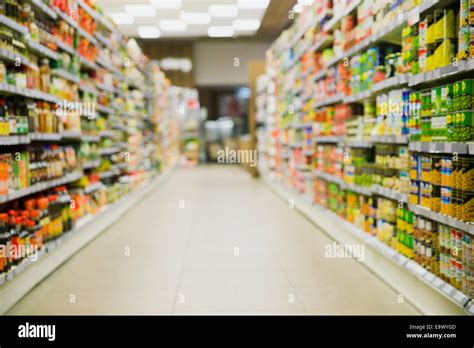 Grocery Store Aisle Hi Res Stock Photography And Images Alamy