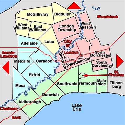 London Canada Map And London Canada Satellite Image