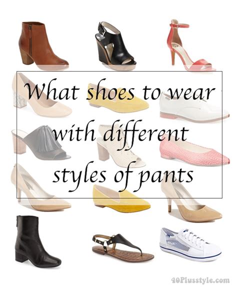 What Shoes To Wear With Different Styles Of Pants