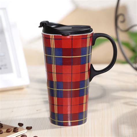 What differentiates travel coffee mugs from regular models is their capacity to withstand sudden changes in temperature and not to say that plastic or ceramic mugs can't also be reasonably durable, although stainless steel is by far the better option for obvious reasons. Travel Coffee Ceramic Mug With Lid Gift Box Best Price Review
