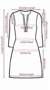 Ethnic Rajasthan Kurti Size Chart Easy Dress Sewing Patterns Pattern