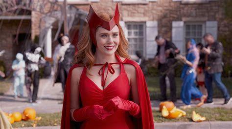 Elizabeth Olsen Felt The Classic Scarlet Witch Costume In Wandavision