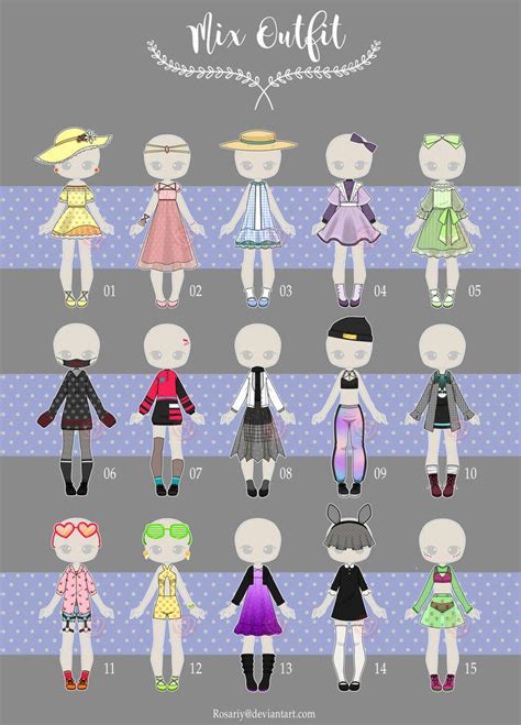Open 615 Casual Outfit Adopts 17 By