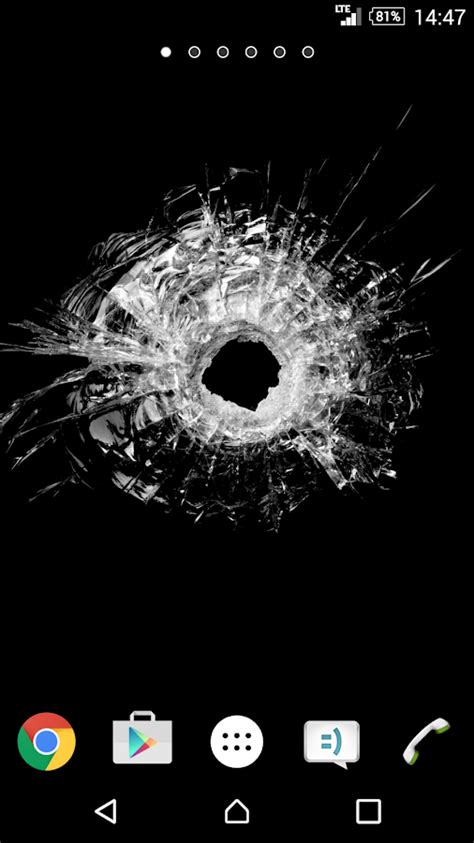 7 broken screen wallpapers prank for apple iphone. Cracked screen APK by Ultra Wallpapers Details