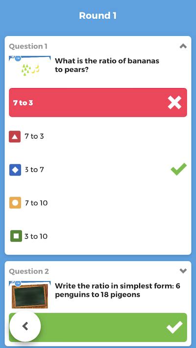 Each question has 2 to 4 possible answers and the student has to select the correct one, questions are usually associated with. Homework with Kahoot! challenges | Save time on correcting ...