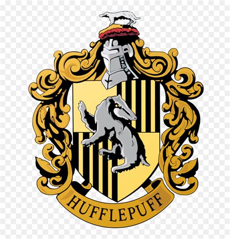 Clipart House Harry Potter Hufflepuff Crest Transparent Background