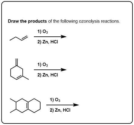 Alkene Reactions Ozonolysis Master Organic Chemistry