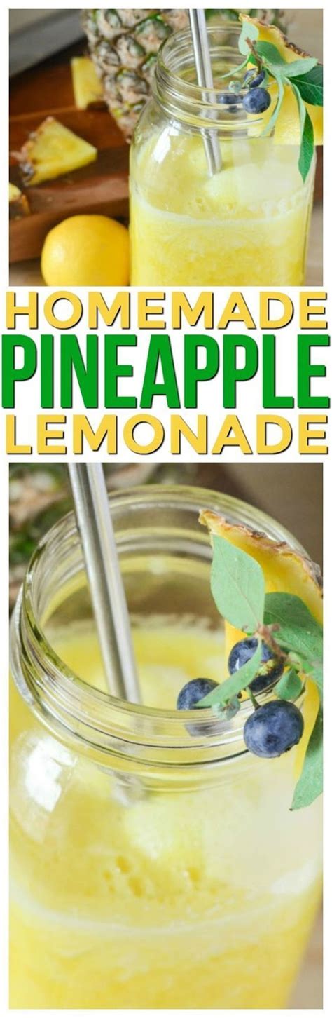 Pineapple Lemonade Recipe Cook Taste Eat
