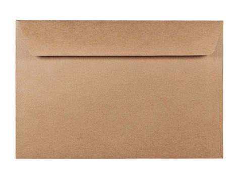 Recycled Envelope 100g C5 Eko Kraft Brown