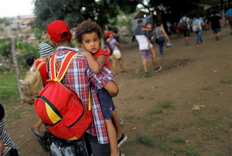 Unicef Pide Proteger A Los Niños Que Viajan En La Caravana Migrante N
