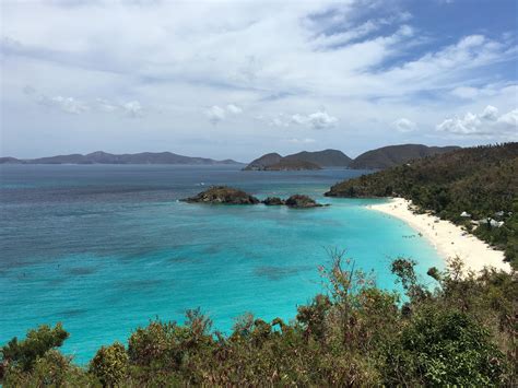 In 1493 columbus sighted the large assemblage of islands and cays and named it after st. Trunk Bay, Virgin Islands National Park - May 2019 ...