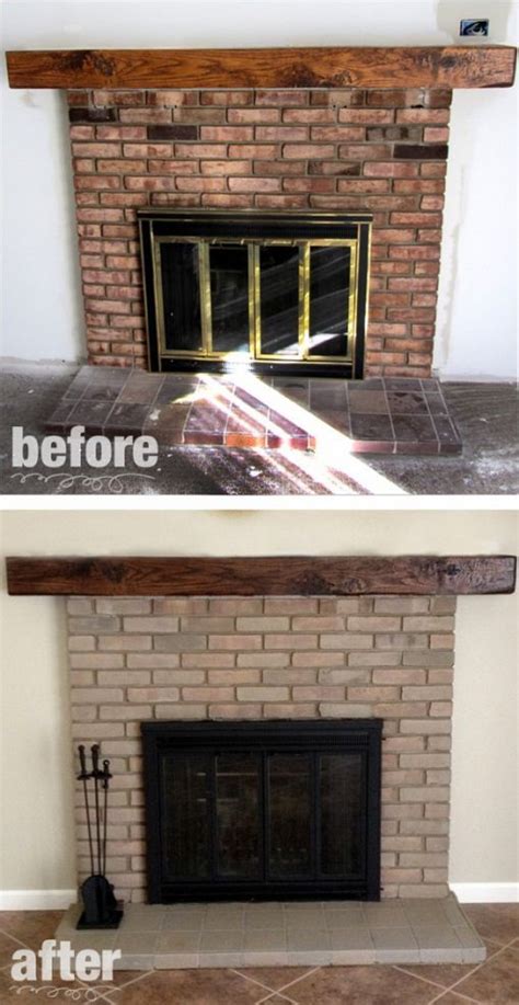 We hope these ideas have inspired you to start your own fireplace makeover project. Paint stain, Fireplace remodel and Fireplaces on Pinterest