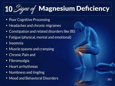 symptoms of low magnesium symptoms of low magnesium