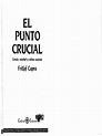Fritjof Capra El Punto Crucial Prologo y Psicologia Newtoniana | PDF