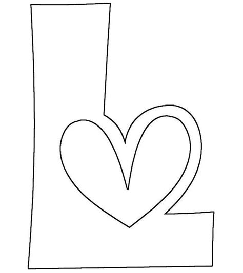 ️letter L Coloring Pages Free Download