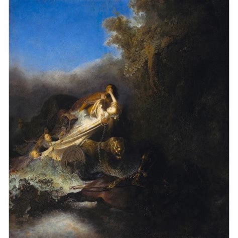 Obra De Arte El Rapto De Proserpina Rembrandt Harmenszoon Van Rijn