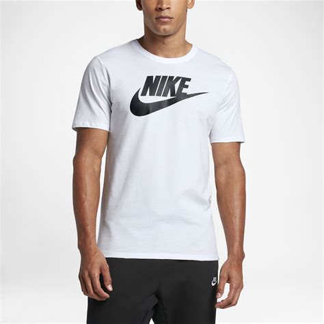 Nike Mens Logo T Shirt Size Medium White Mens Fashion Winter Coats