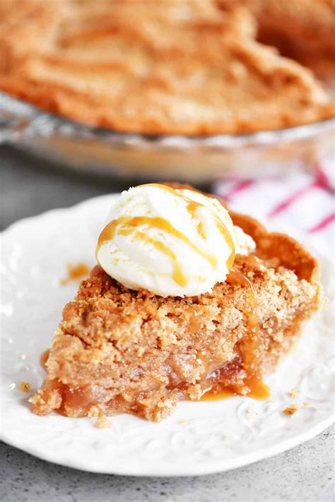 This Recipe For Dutch Apple Pie Is So Easy To Make Instead Of Having A Double Crust Like A