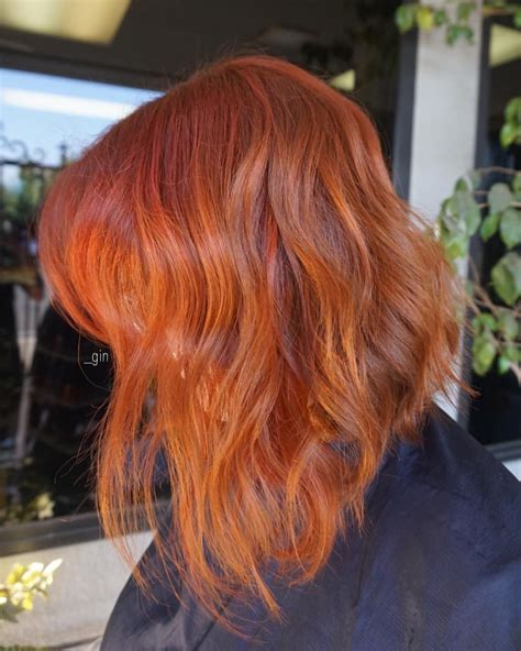 Copper Red Orange Hair Color Copper Orange Hair Hair Color Orange
