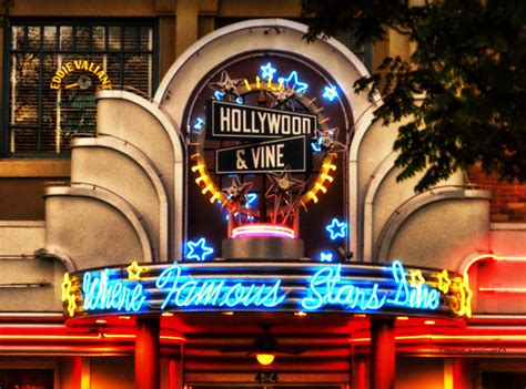 Lets Dine At Hollywood And Vine Walt Disney World Photograph By Thomas