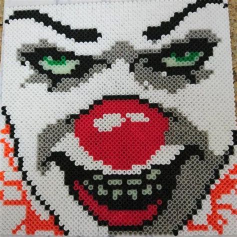Stephen King S IT Pennywise Glow In The Dark Perler Bead Etsy Canada