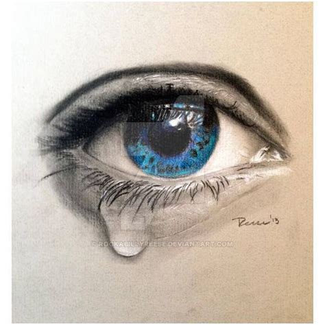The Crying Eye Crying Eye Drawing Eye Drawing Crying Eyes
