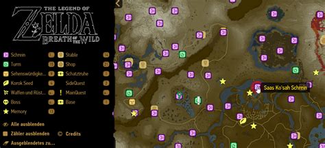 Fan Made Breath Of The Wild Interactive Map Aims To Be The Game S Own