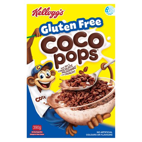Kelloggs Coco Pops Gluten Free 390g Good Groceries
