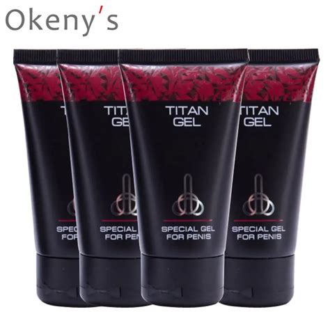Buy 4pcs Russian Titan Gel Penis Enlargement Cream