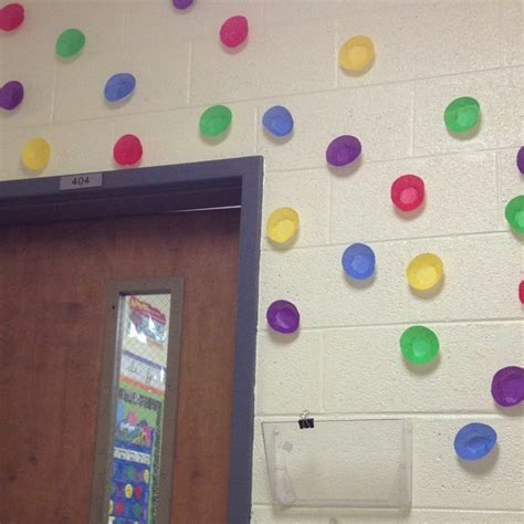 Polka Dot Classroom Theme Use Cupcake Liners And Turn Inside Out Cute Did It Myself Polka