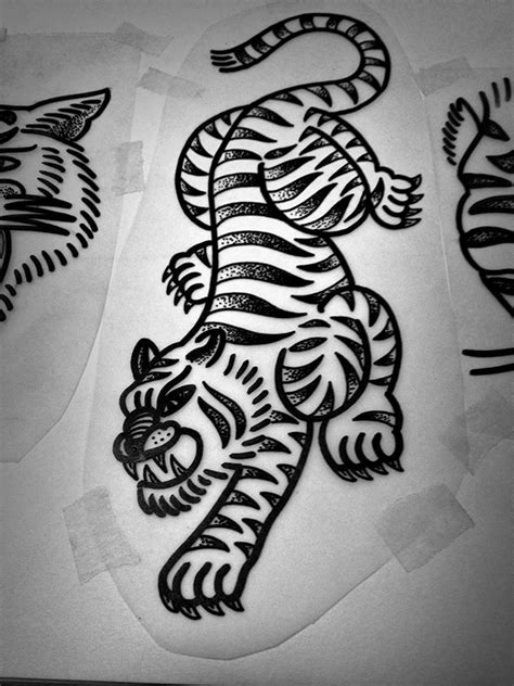 Tiger Tattoo On Behance