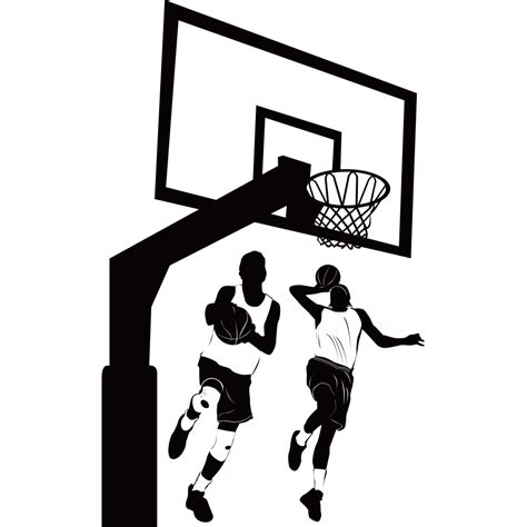 Womens Basketball Backboard Clip Art Projectionphysical Education