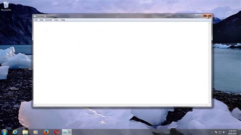 How To Open Notepad In Windows 7 Youtube