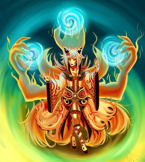 Nine Tailed Fox Goddess Ahri By Arc Tempered Phoenix On Deviantart