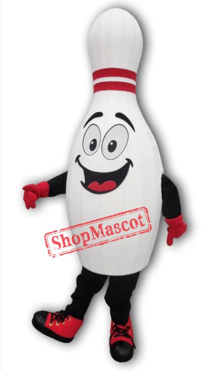 High Quality Bowling Pin Mascot Costume