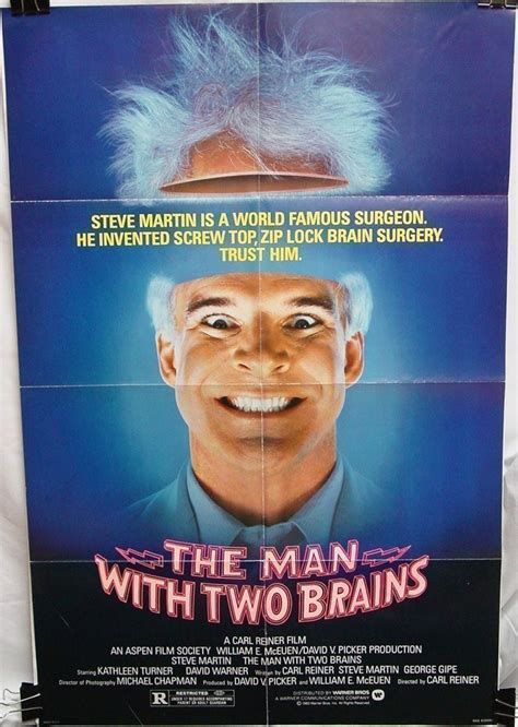 The Man With Two Brains 1983 Original Poster